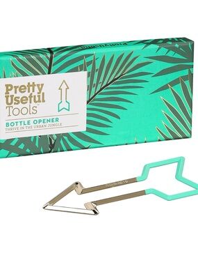 Pretty useful tools Teal Arrow Bottle Opener urban jungle trendy bar drink decor